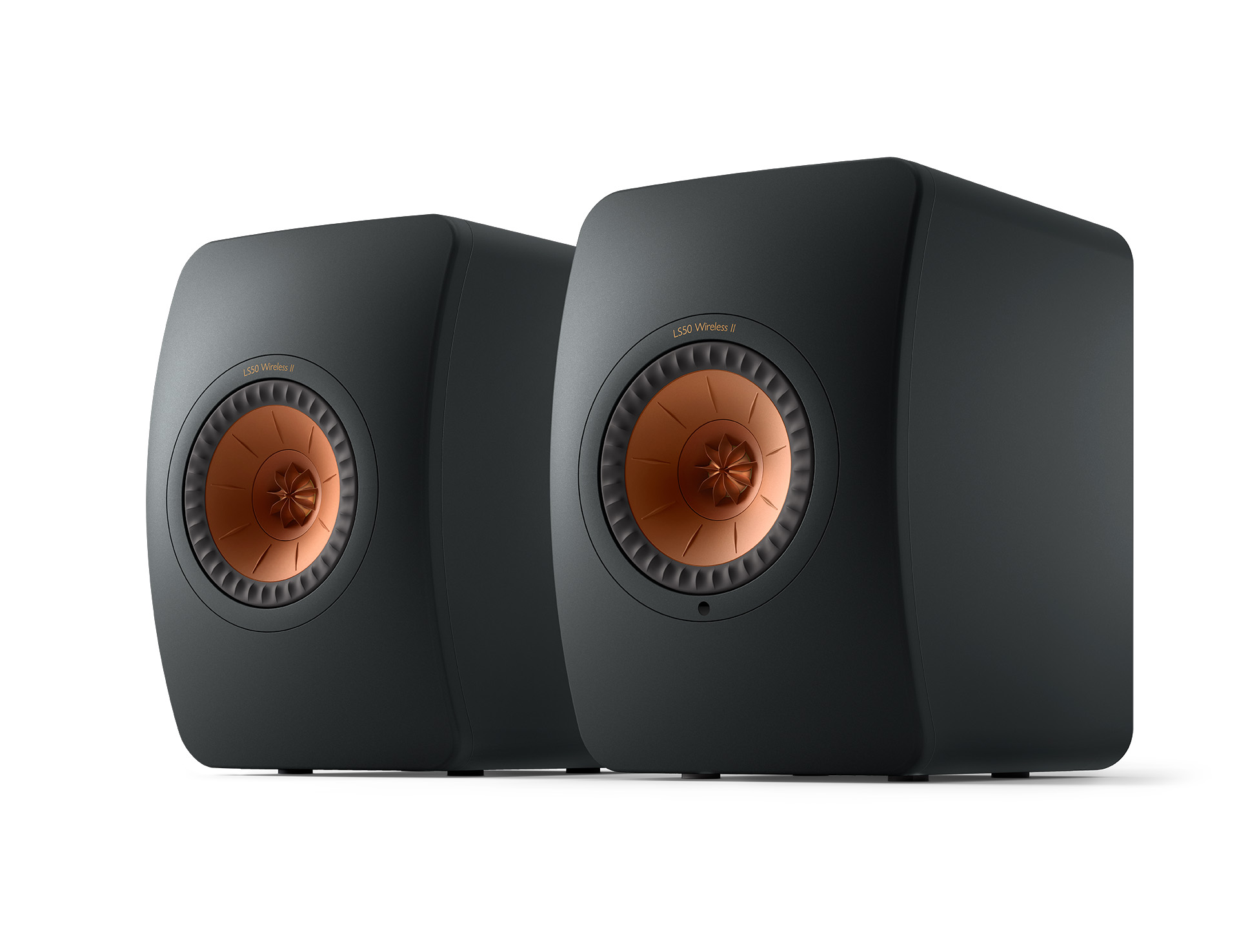 LS50 Wireless II_Carbon Black_Pair_front